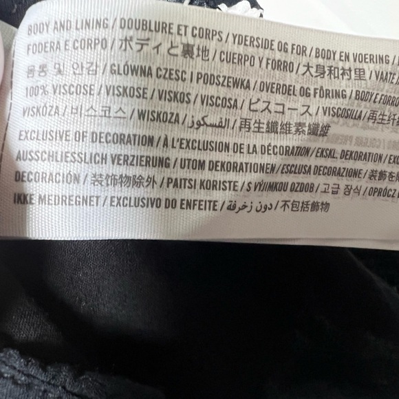 Abercrombie & Fitch Black Floral Tie-Front Romper Women’s Small Boho Coquette - Picture 7 of 7